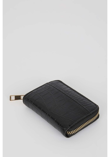 Defacto Kadın Suni Deri Bozuk Para Cüzdanı A5758axnsbk27 Siyah