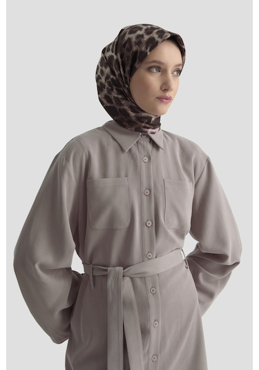 Armine Kemerli Lyocell Takım 25kd1104 Vizon Vizon