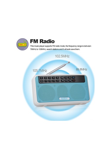 Singree Rolton E500 Taşınabilir Bluetooth Hoparlör: Fm Radyo, El Feneri, Mikrofonlu, Kendinden Şarjlı, 6w Ses Gücü