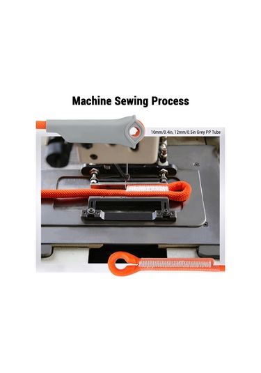 Maiyame Oranj 10mm 10m Polipropilen Dağcı Ip - 1200 Kg Dayanım, Hafif, Su Kaynaklı, Tırmanma Ve Doğa Maceraları İçin Güvenlik Eriği Çok Renkli