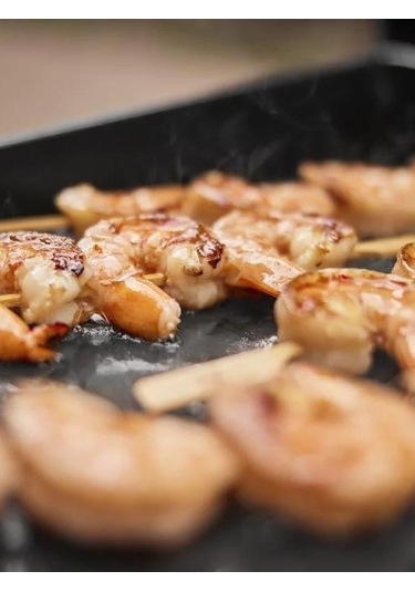 Weber Slate Gp 43 Cmtaşınabilir Gaz Plancha -191 Siyah