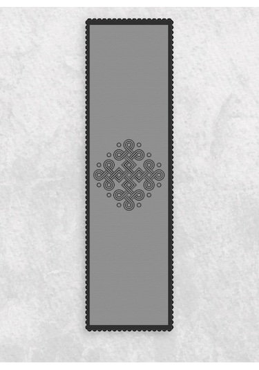 Belle Benoit Baskılı Amerikan Servisi Runner 140x40 Cm Desen14