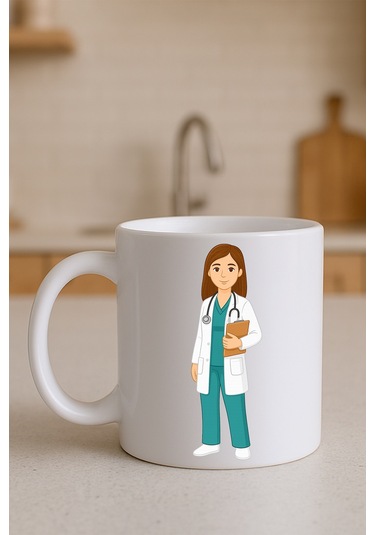 Meslek Baskili Kupa Kadin Doktor