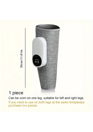 Dashanshop 1pc Kablosuz Elektrikli Bacak Masaj Aleti Şarj Edilebilir Hava Kompresyonlu Baldır Ayak Kas Gevşetme Hediye Noël Anneler Günü Babalar Günü Usb Şarj 36v Altı Altın