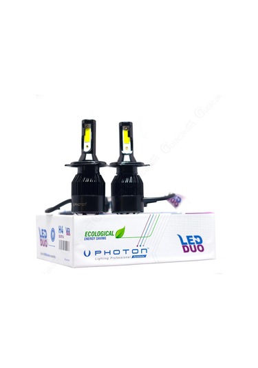 Photon Duo Serisi Led Headlight Beyaz Işık 12V Led Xenon H4