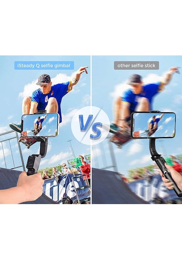 Hohem İsteady Q 2 Eksenli El Tipi Selfie Çubuğu Gimbal