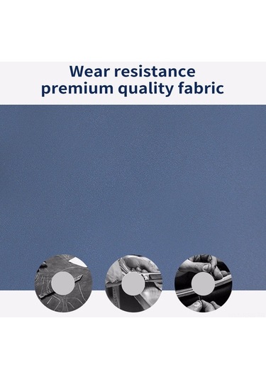 Pazly Erkek Ve Kadınlar İçin Su Geçirmez Motosiklet Bacak Çantası - Geniş Kapasite, Outdoor Seyahat İçin Mavi Pu Deri