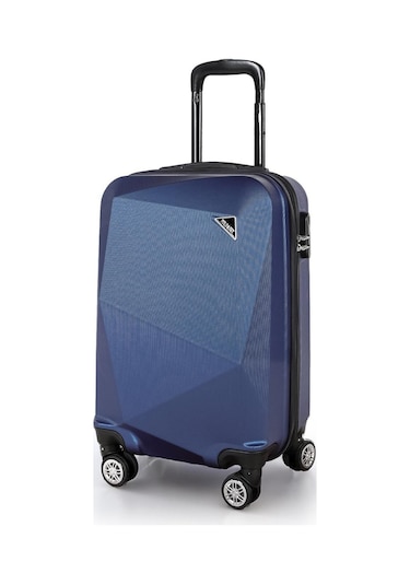 Polo&Sky Elmas Model Lacivert Kabin Boy Valiz Bavul Lacivert