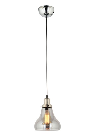 Lampaluce Cono Modern Sarkıt Salon Avizesi Tekli Krom 20X70Cm