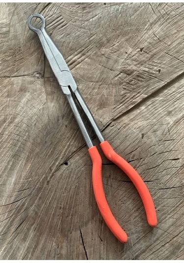 ÖZS UZUN KARGABURUN PENSE YUVARLAK UÇLU KARGABURNU 28CM