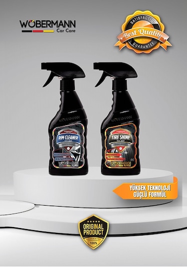 Wöbermann 2'li Araba Oto Lastik Jant Tampon Bakım Seti