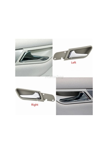 Siyah Sol-iç Kapı Paneli Kolu Çekme Ayar Kapağı Mercedes-benz W169 W245 A160 A180