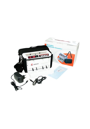 Mühlen Zero Mobil Bataryalı Portatif Taşınabilir Para Sayma Makinesi