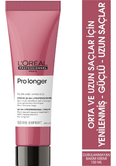 L'Oréal Professionnel Serie Expert ProLonger Durulanmayan Saç Bakım Kremi 150 ML