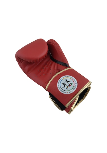 Dragondo 30218-p Martina Muaythai Federasyon Onaylı Boks Eldiveni Kırmızı