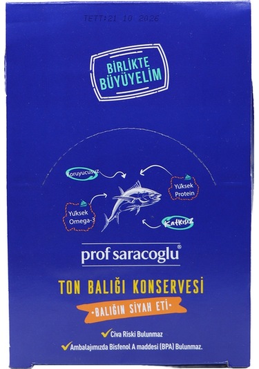 Prof Saracoglu Ton Balığı 12 x 80 G