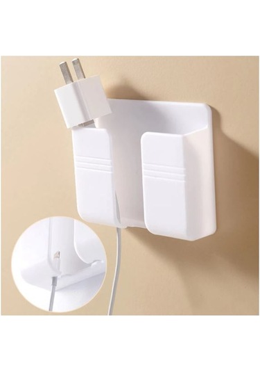 Duvara Yapışan Telefon Kumanda Tutucu Aparat 3 Pcs