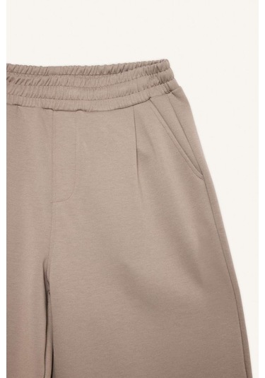 Defacto Barrel Fıt Skuba Dalgıç Kumaş Jogger G6316ax25wnbg250 Bej-bg250