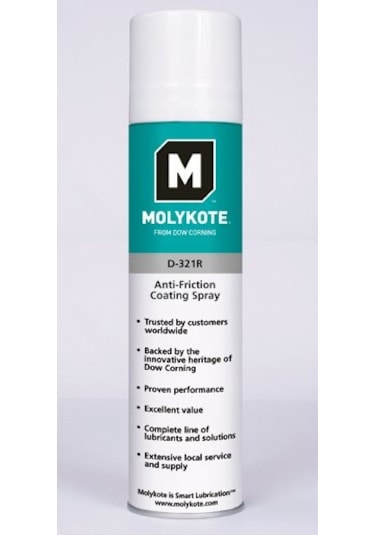 Molykote D-321R Kuru Yağlama Spreyi 400 ML