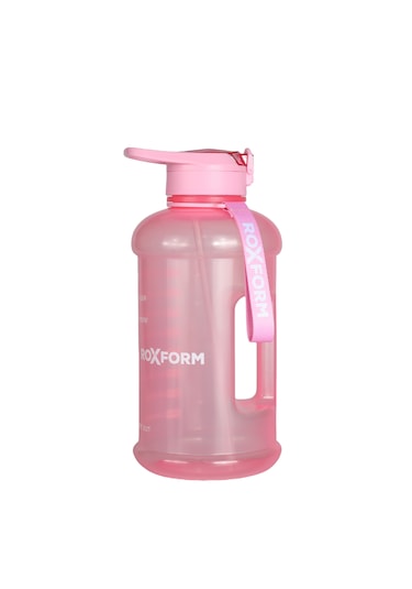 Roxform 2200 Ml Renkli Pembe Premium Suluk Matara Bpa & Bps İçermez, Kılıflı Ve Sızdırmaz Pembe, Renkli Kılıf