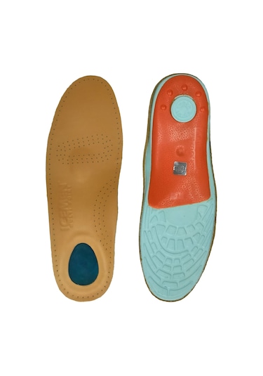 101 Plus Hakiki Deri Topuk Jel Destekli Ortopedik Tabanlık