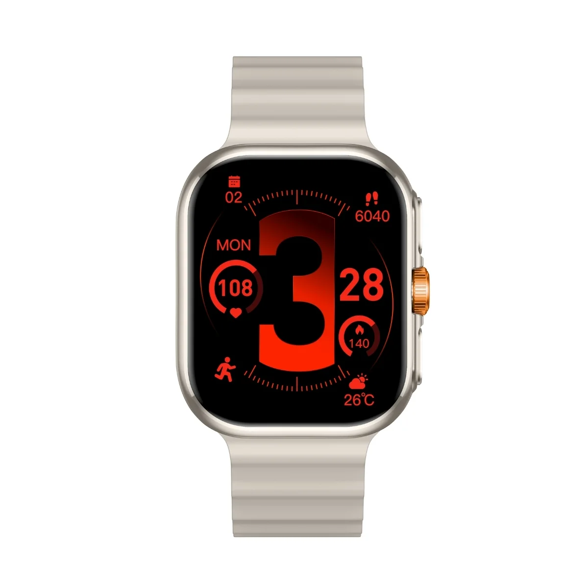 Bix TSW1 2.01" Amoled Ekran Bluetooth 5.3 Akıllı Saat