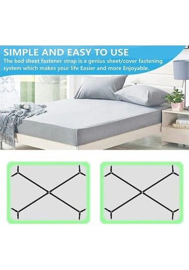 Flybuy Yatak Yatak Tutucular Tutucu Str Siyah-12 Klips-tutucu Klipsler Klipsle Kaymaz Kapak Gereçleri Ev Elemanları Elastik 8/12 47125189 Zg Çok Renkli