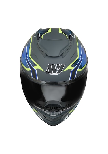 My Helmets Mks002-egby Güneş Vizörlü Şeffaf Çene Açılır Motosiklet Kaskı