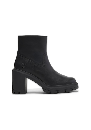Timberland Tb0a26wa Allington Heights Mid Zip Up Boot Siyah Kadın Bot Siyah