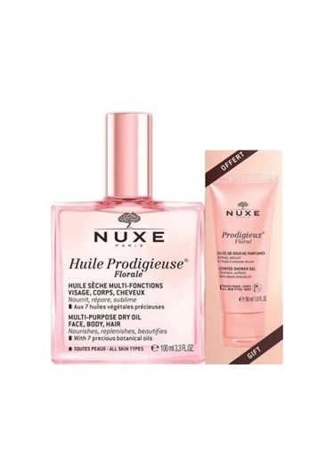 Nuxe Huile Prodigieuse Florale 100 ML + Prodigieux Floral Shower Gel 30 ML