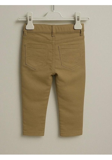 Nanica Kids Erkek Çocuk Gabardin Pantolon-15719 Camel