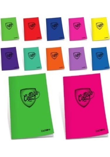 Çınar Plastik Kapak Defter College Dikişli A5 40 Yp Çizgili 40-1