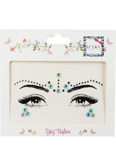 Lukky Unicorn Glow Yapışkanlı Yüz Makyaj Taşı