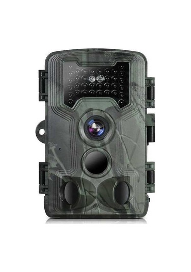 Dancemonkey Kamerası Gece Görüşlü 3 Pır Sensörlü 36mp 1080p İz Ve Av Kamerası Ip66 Su Geçirmez Hareket Yeşil