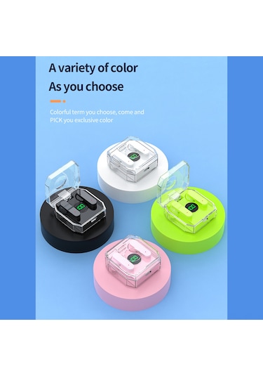 Ximistore9 K30 Dijital Rgb Işık Efektli Tws Kablosuz Kulaklık - Spor Ve Egzersiz İçin Mükemmel Ses Kalitesi