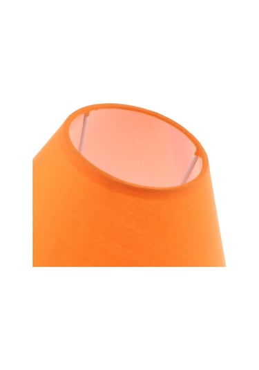 Agoodshop Modern Abajur Masa Zemin Lambası Başucu Lambası Işık Kapağı Gölge Turuncu