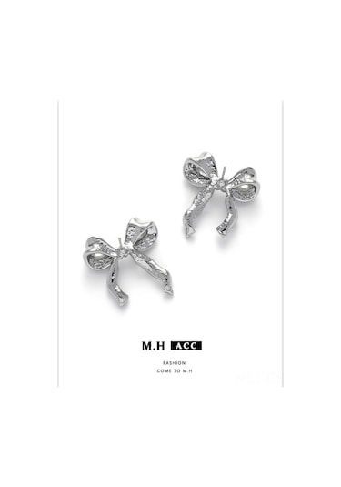 Samdoo Güncel Gümüş Küpe, Kadınlar İçin Bantlı Tasarım, Minimalist Stilde, Tüm Renklere Uyumlu, Sert Ve Dayanıklı, Özel Giyim Aksesuarı - Re310508 Çok Renkli