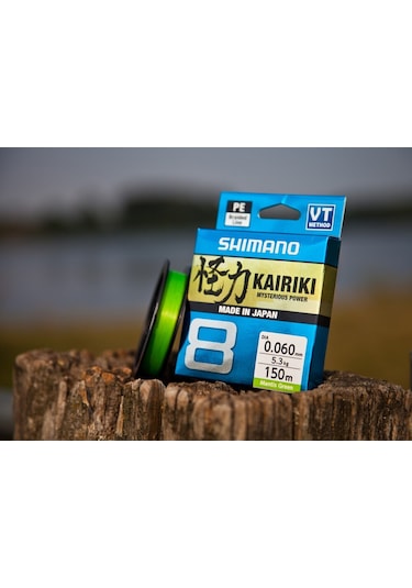 Shimano Kairiki X8 Mantis Green 150 Mt Ip Misina