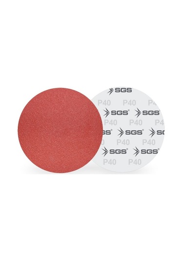 Sgs 125mm Cırtlı Zımpara P150 Kum Aluminium Oxide Sgs417 10 Adet