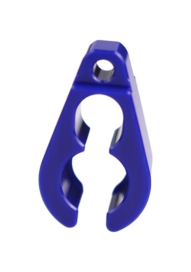 Homyl Uzun Hortum Klipsi Tutucu Hafif Şnorkelli Dalış Mavi