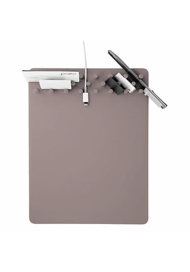 Cep Telefonu Tutucu Standlı Mouse Pad Gri