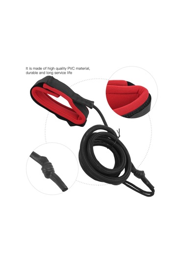Ximistore9 Pvc Malzeme Surf Kayak Ayak Kordonu, 2.18m Uzunluk, Esnek Ve Dayanıklı, Güvenli Kullanım İçin Sprey Ped Ve Kanca, Erkek/kadın Uyumlu