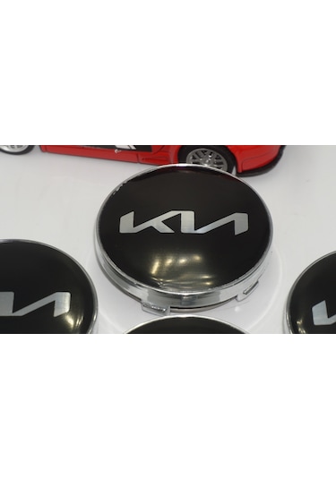 Kia Yeni Nesil Logo Jant Göbeği Kapak Seti  60mm