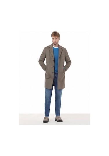 Kip Lacivert Denim Pamuk Karışımlı Pantolon Çok Renkli