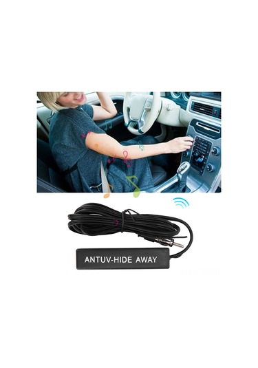 Springsun 12v Gizli Genişletici Anten - Otomobil, Kamyon, Moto, Gemi Ve Suv İçin Am/fm Radyo Uyumlu