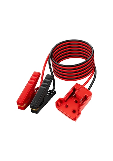 Xindoker Milwaukee M18 Akülü Akü İle Uyumlu Araç Atlama Bağlantısı - 1,75m 12 Awg Kablolu, Abs + Bakır Yapısı, Farklı Araç Ve Dış Etkinlikler İçin Yardımcı Başlatıcı