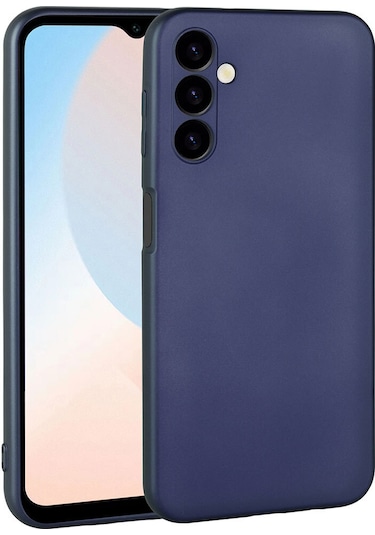 Galaxy Uyumlu A16 Kılıf Premier Silikon Kapak - Siyah Siyah Siyah