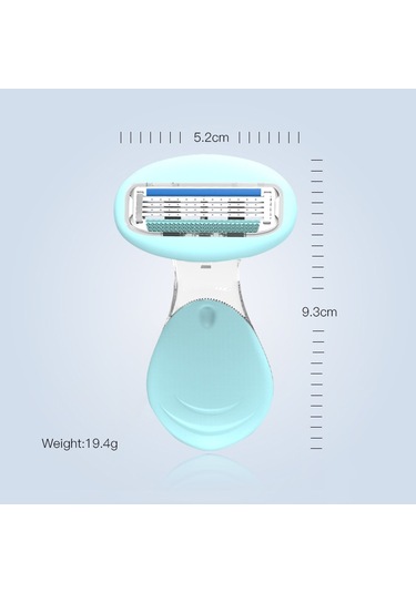 Sones D940l Tüy Alma Aleti Eşleşen Kadın Manuel Tıraş Bıçağı Yeşil