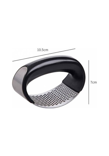 Paslanmaz Çelik Pratik Sarımsak Ezici Ergonomik Sarımsak Ezeceği