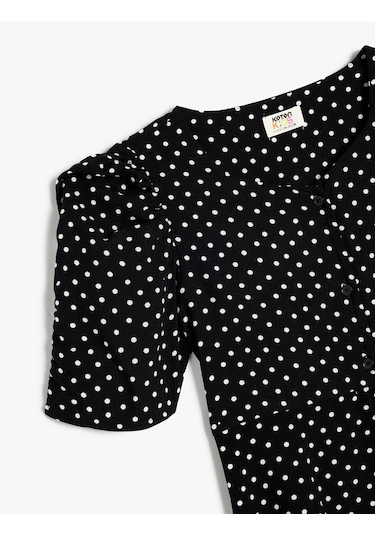 Koton Puantiyeli Elbise Balon Kollu Düğme Kapamalı Viskon Kumaş Siyah Desenli 5skg80029aw Siyah Desenli Siyah Koton Puantiyeli Elbise Balon Kollu Düğme Kapamalı Viskon Kumaş Siyah Desenli 5skg80029aw Siyah Desenli Siyah